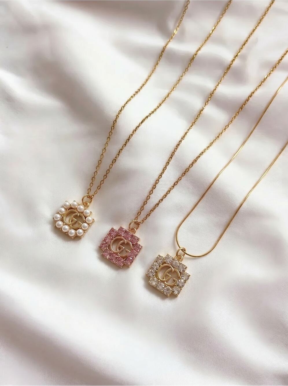 🎁BOGO Sale! Vintage ONLY 1! GUCCI Logo Upcycled Necklace